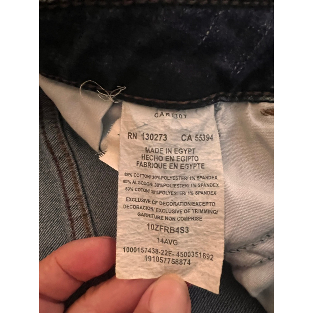 Women's Lee Riders Flare Jeans Blue Size 14 - Picture 5 of 8